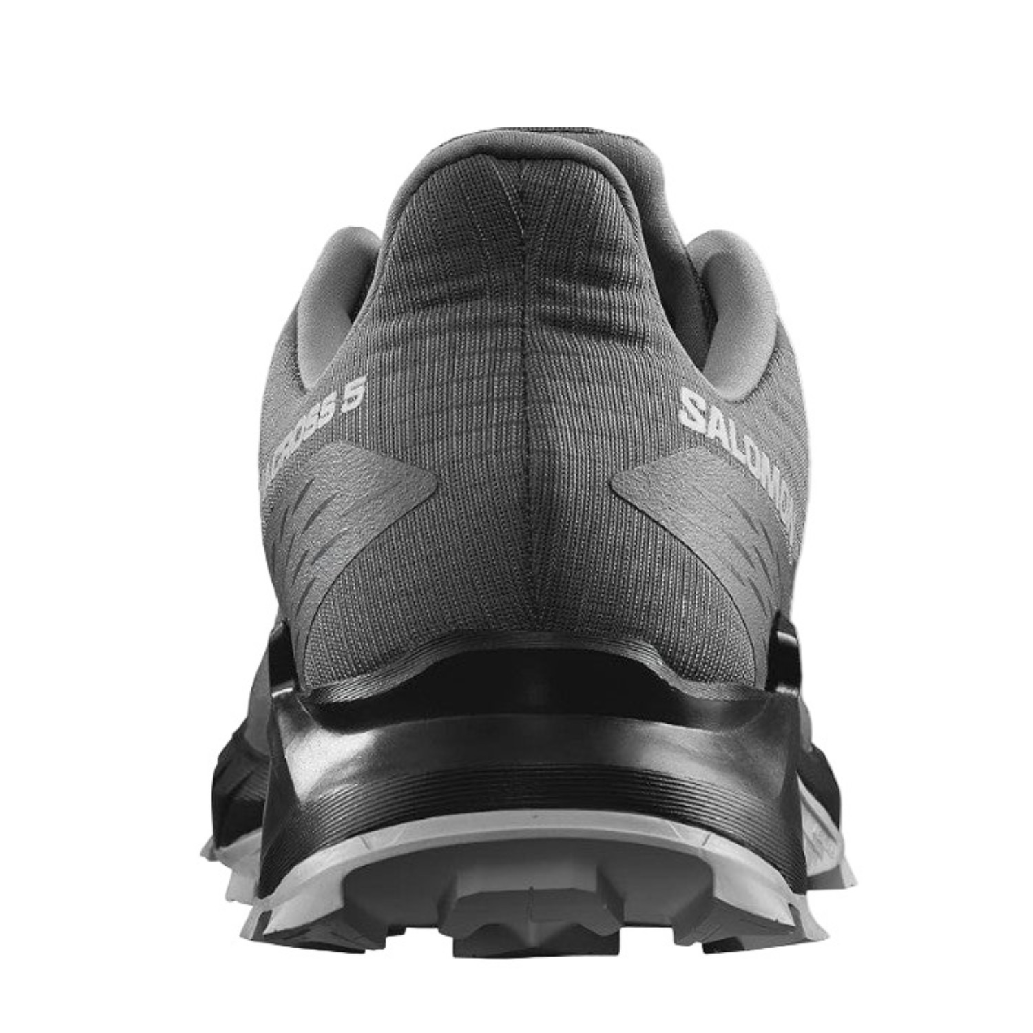 Salomon Men's Alphacross 5 Trail Running Shoes - Pewter/Black/Ghost Gray - Ndoros