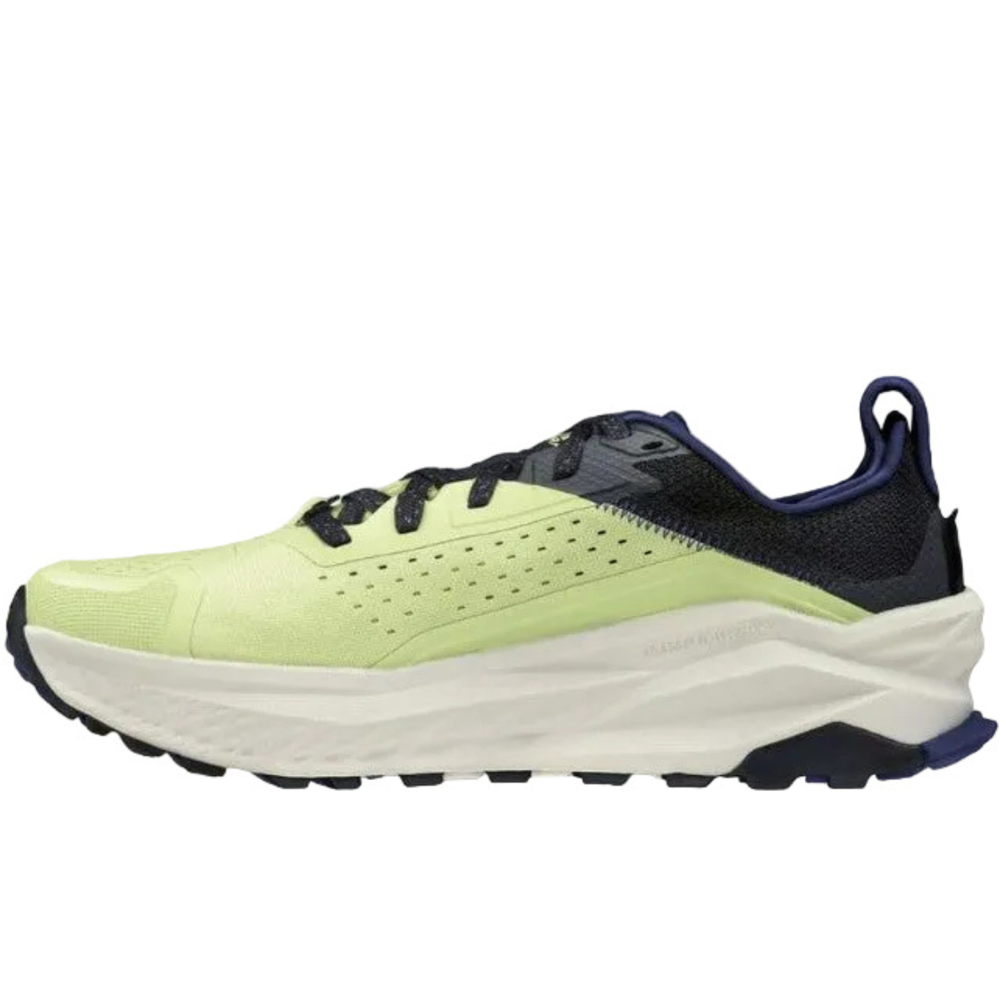 Altra Olympus 6 Trail Running Shoes For Men, Black/Green - Ndoros