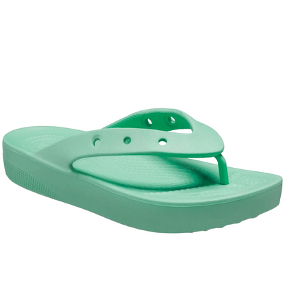Crocs Women's Classic Flip Flops Platform Sandals