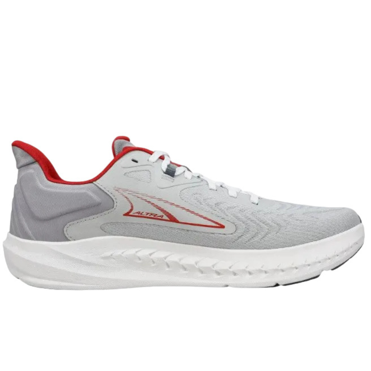 Altra Torin 9 Road Running Shoes For Men, Gray/Red
