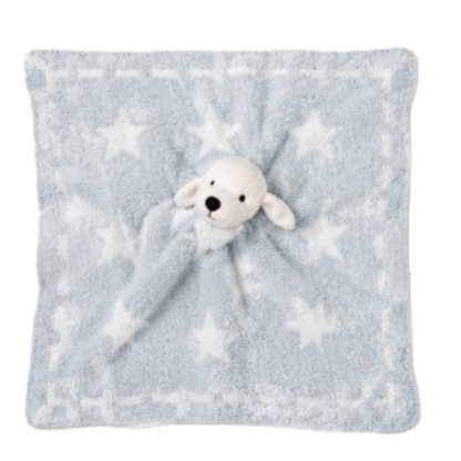 Barefoot Dreams CozyChic Dream Mini Blanket with Buddie (Aqua)
