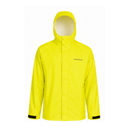 Grundens Men’s Neptune Jacket, Adjustable, Hi Vis Yellow