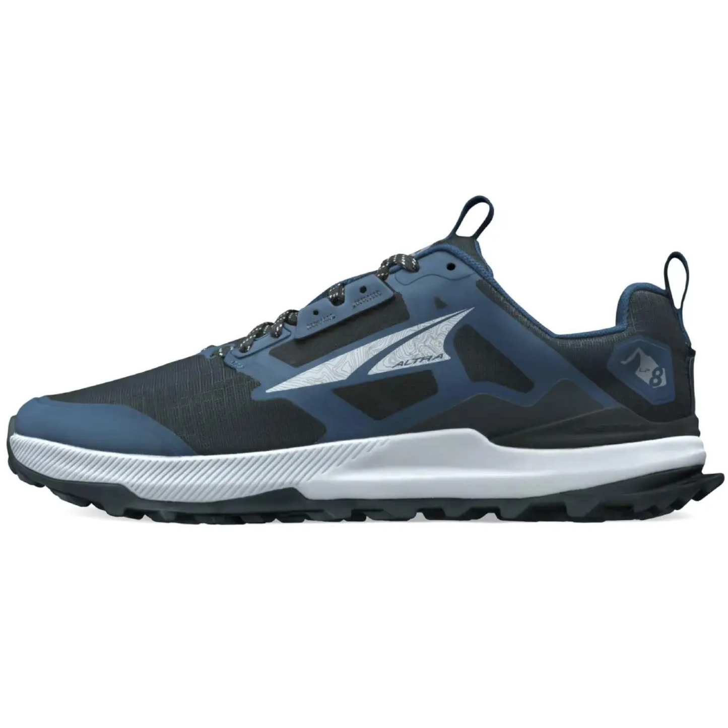 Altra Lone Peak 8 Trail Running shoes For Men, Navy/Black