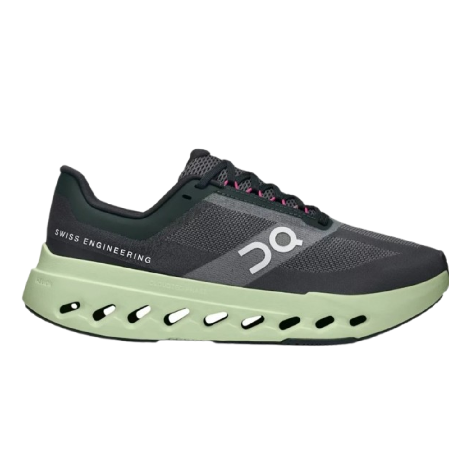 On Cloud Women's Cloudsurfer Running Shoes, Black / Lima - Ndoros
