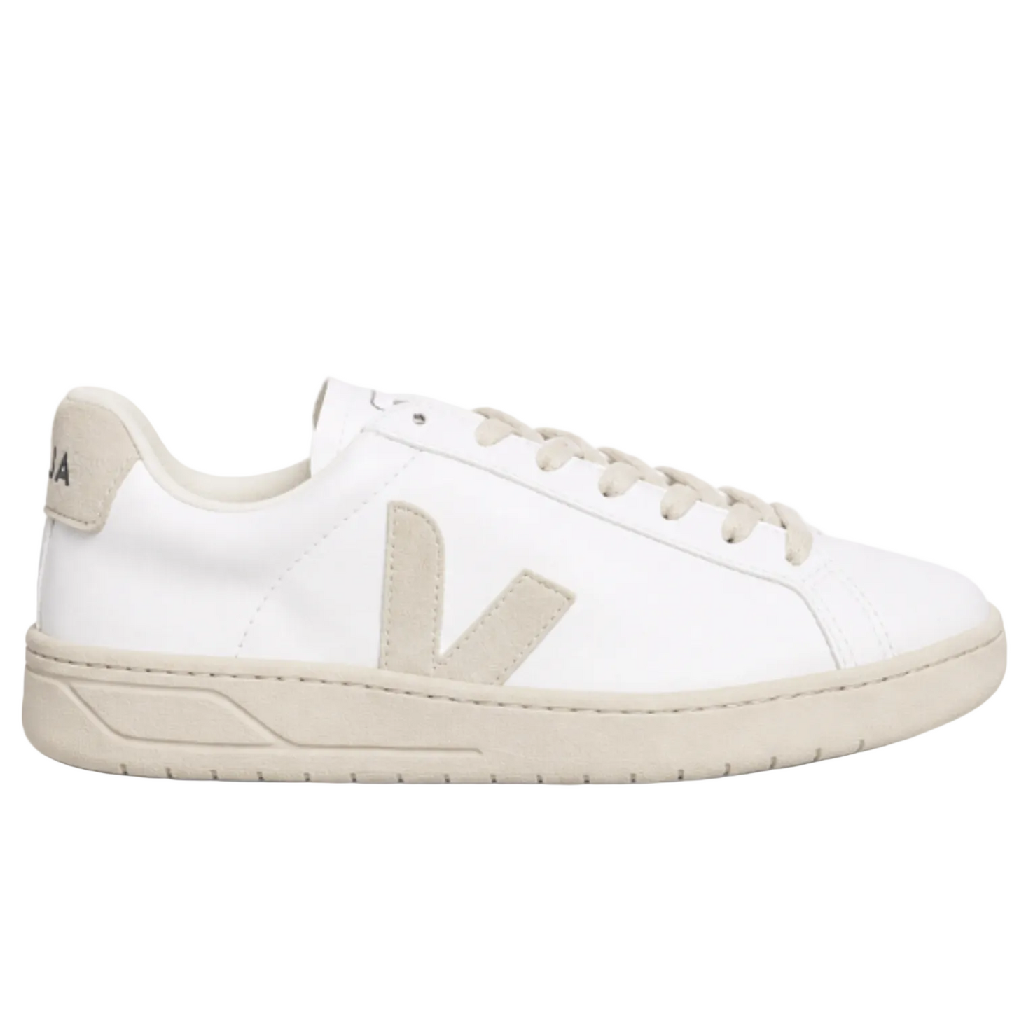 Veja Women's Urca Smooth faux leather Sneakers, White/Natural