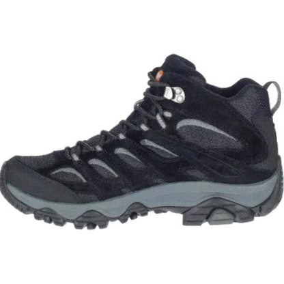 Merrell Men's Moab 3 MID GTX Hiking Boots, Black/Grey - Ndoros