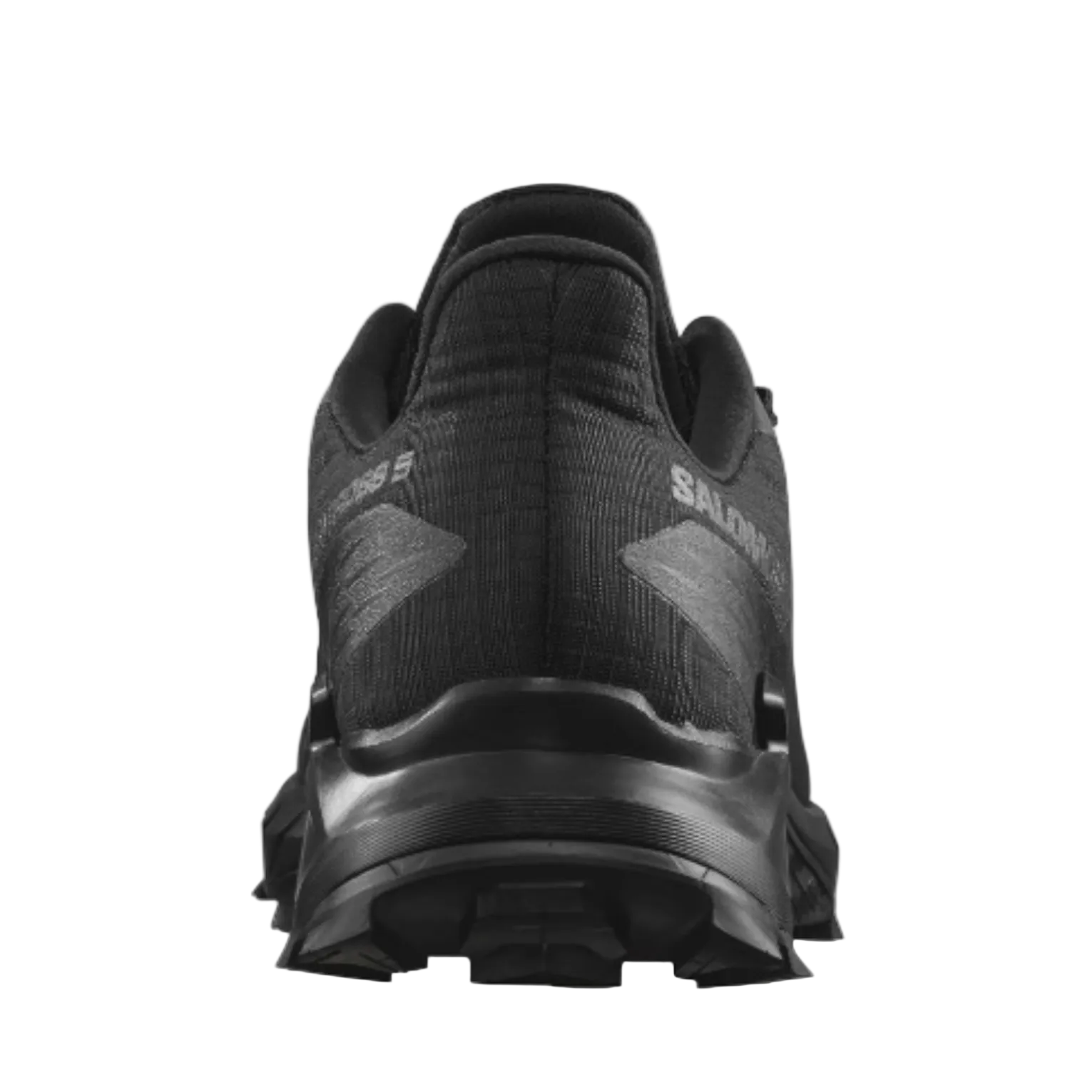 Salomon Men's Alphacross 5 Trail Running Shoes - Black/Black/Ebony - Ndoros