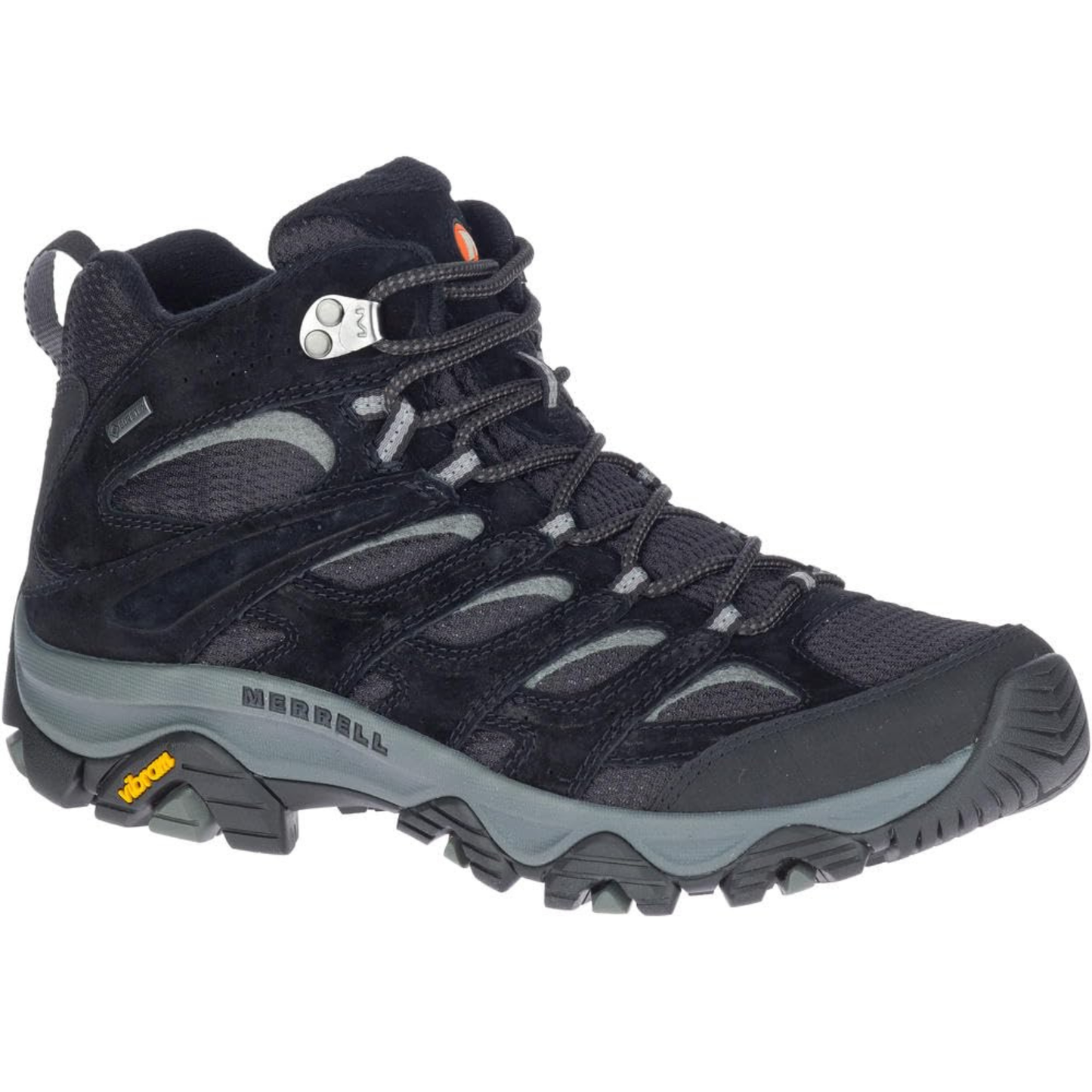 Merrell Men's Moab 3 MID GTX Hiking Boots, Black/Grey - Ndoros