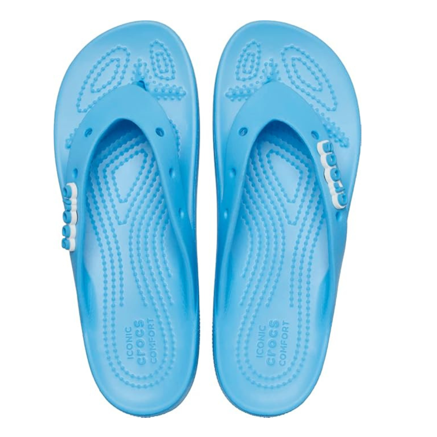 Crocs Women's Classic Flip Flops Platform Sandals