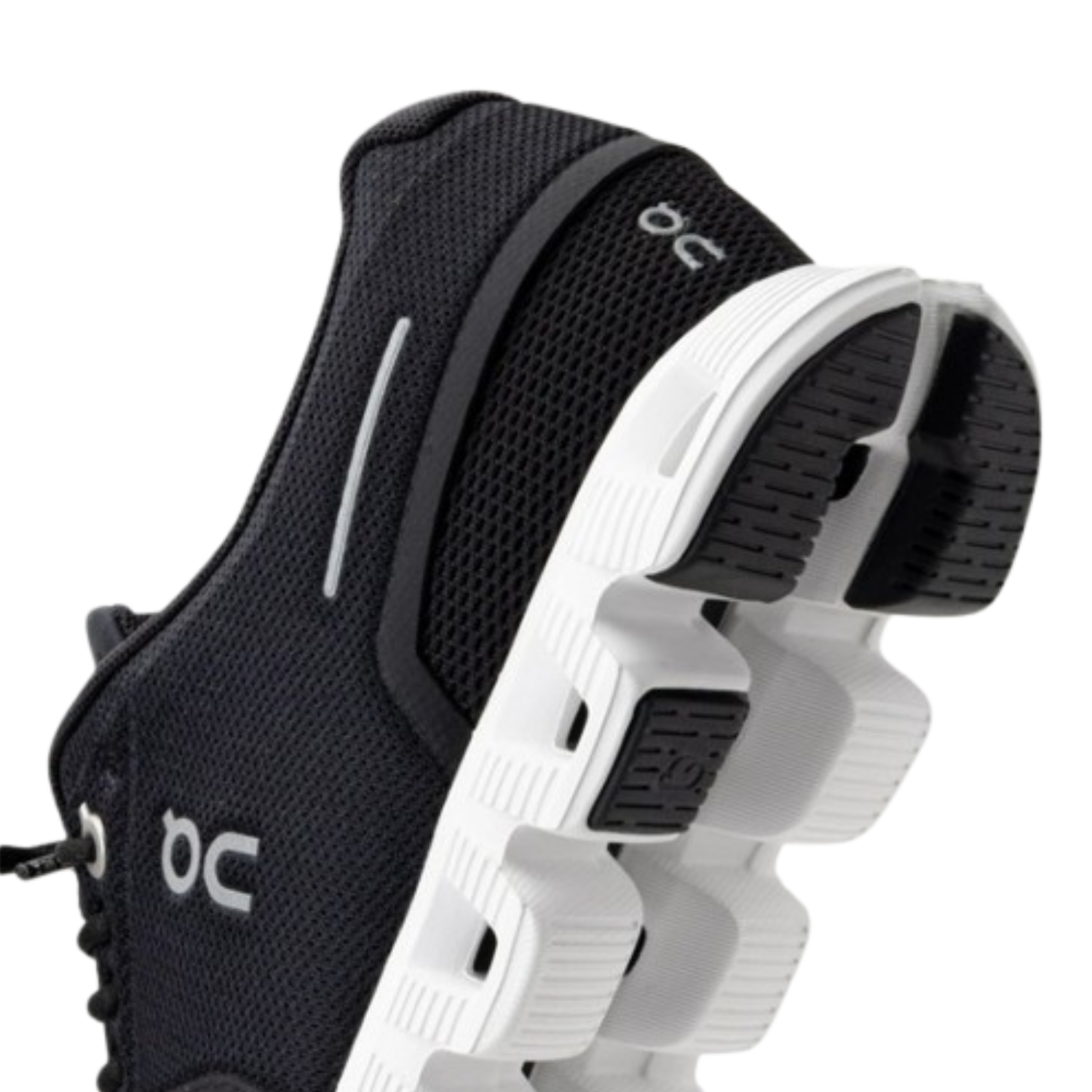 On Cloud Men's Cloud 5 Running Shoes, Black / White - Ndoros