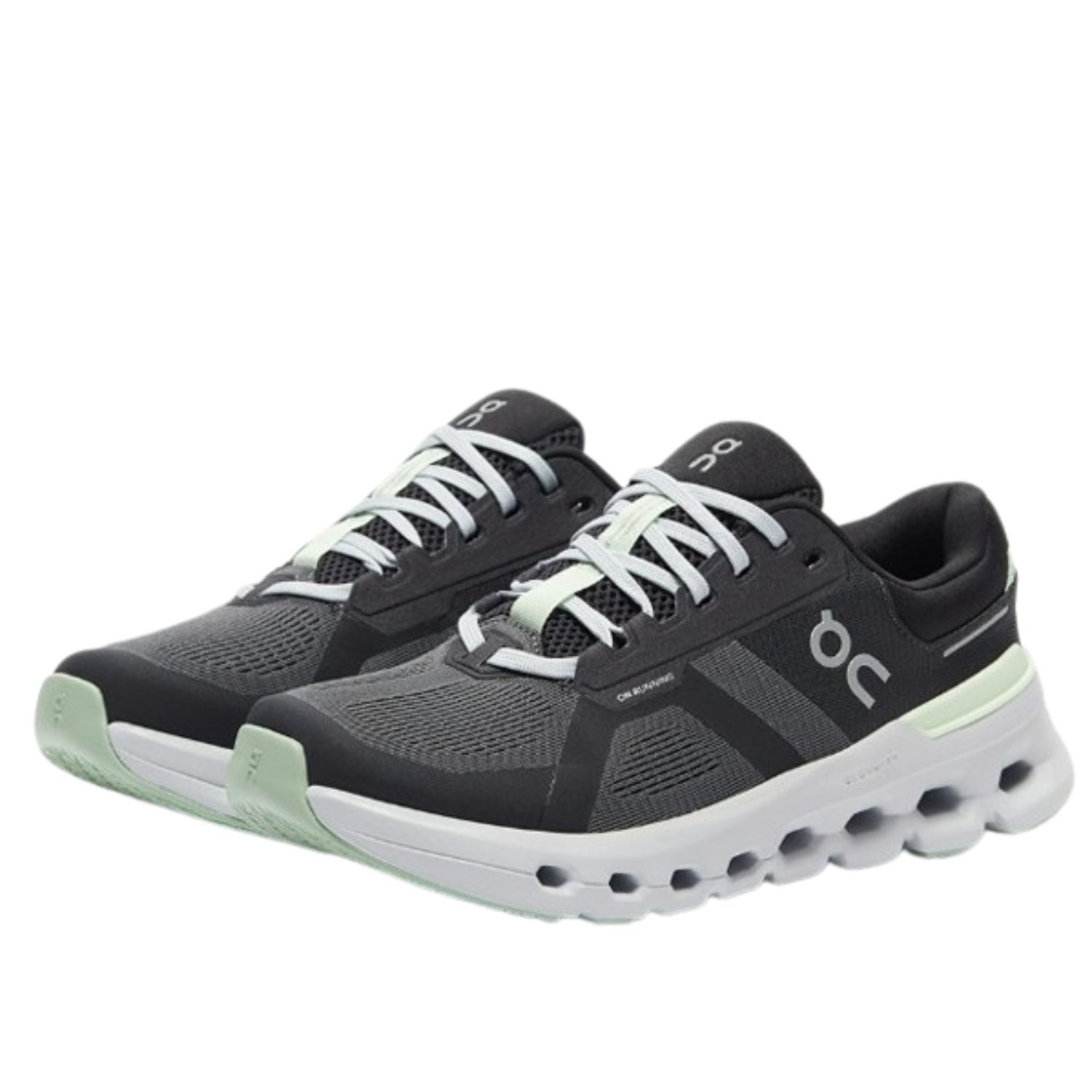 On Cloud Women's Cloudrunner 2 Running Shoes, Shadow / Lima - Ndoros