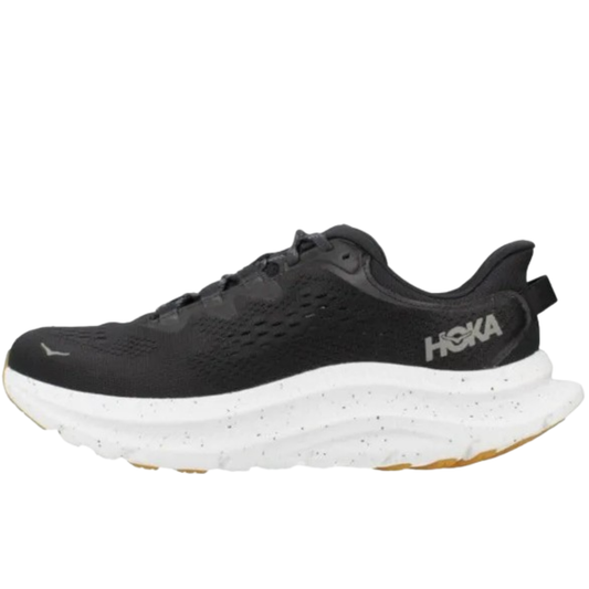 Hoka Kawana 2 Men Cushioned Runing Shoes, Black/White - Ndoros