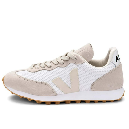 Veja Women's Rio Branco Sneakers – White/Pierre/Natural