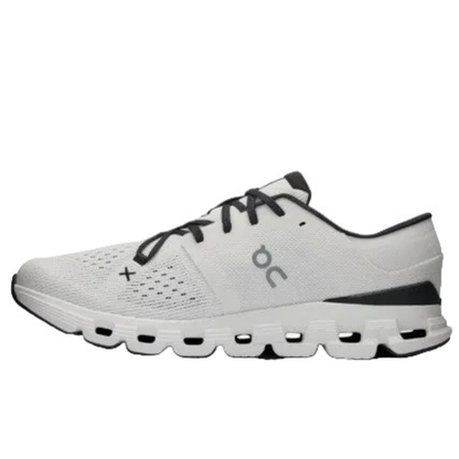 On Cloud Men's Cloud X 3 Running Shoes, Ivory / Black