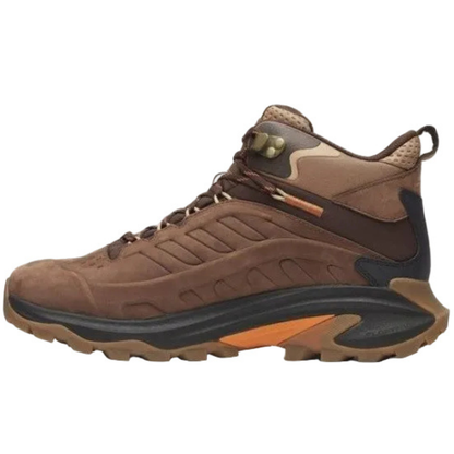 Merrell Men's Moab Speed 2 Leather Mid Wp Trainers, Mole (Brown)