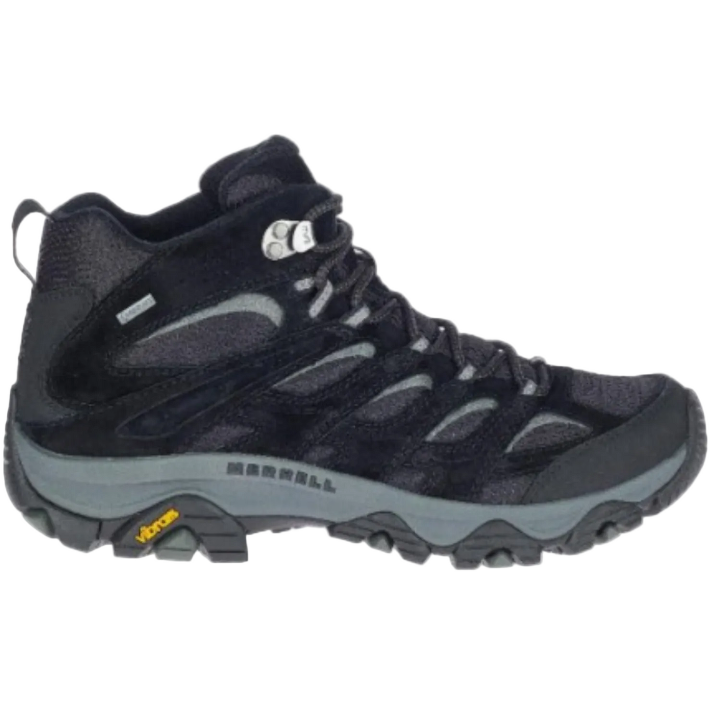 Merrell Men's Moab 3 MID GTX Hiking Boots, Black/Grey - Ndoros
