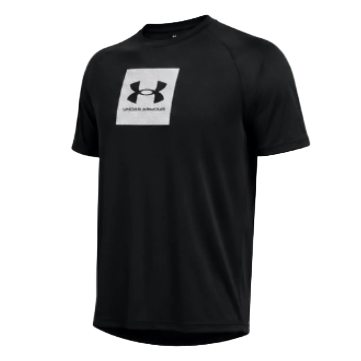 Under Armour Tech PRT Fill Ss Black / Halo Gray - Ndoros
