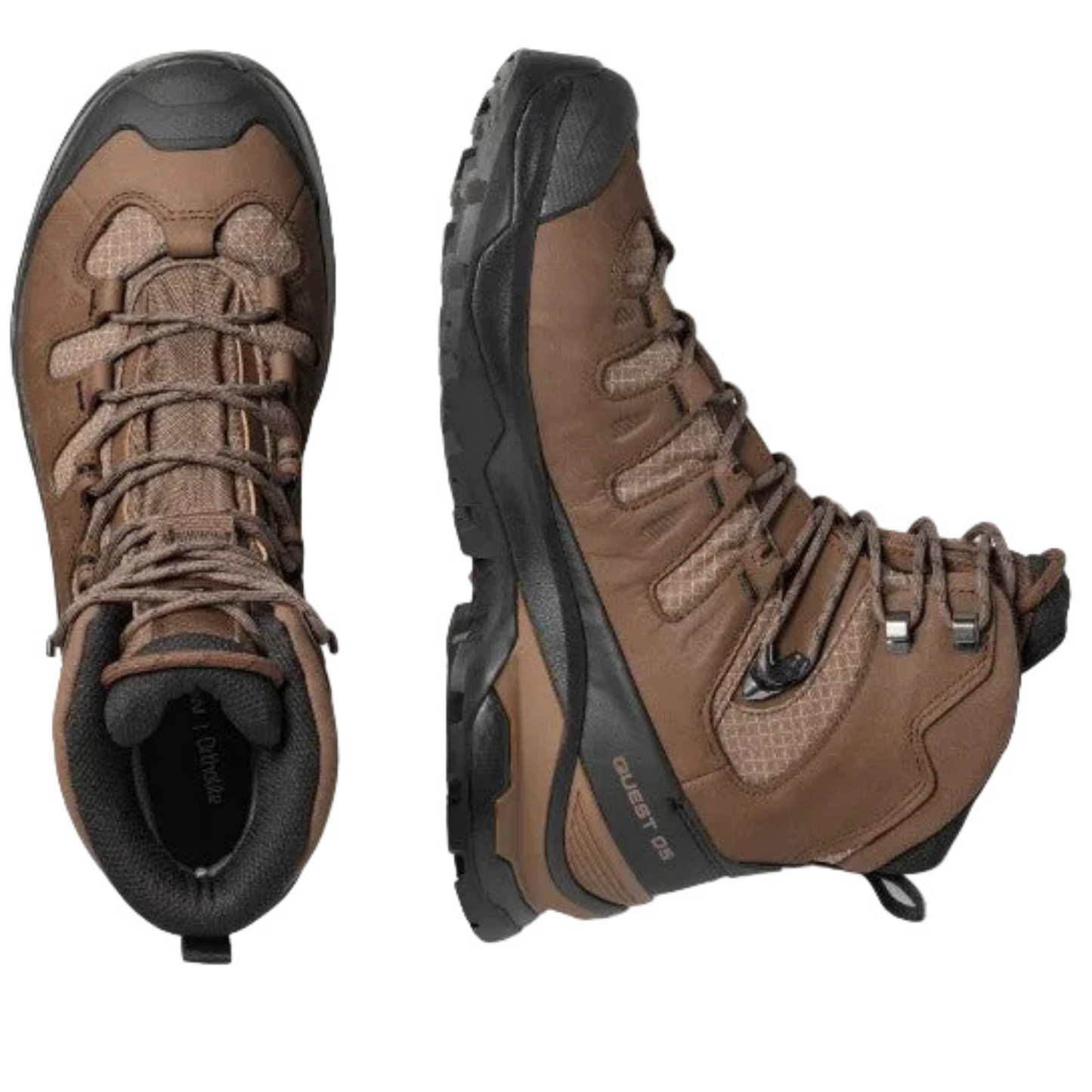Salomon Men's Quest 5 GTX Hiking Shoe, Dark Earth