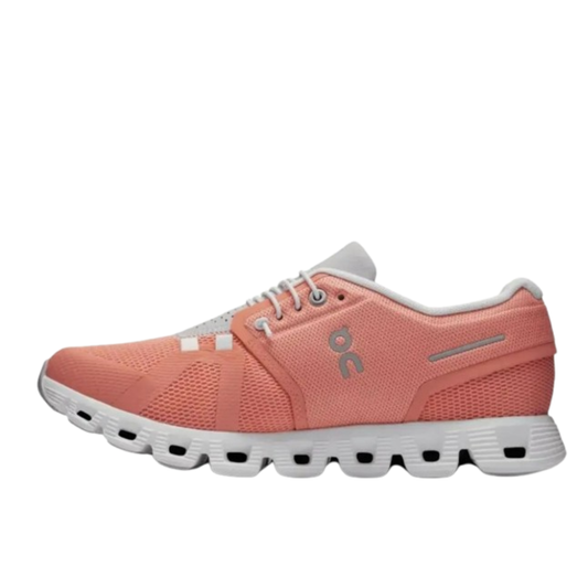 On Cloud Women's Cloud 5 Running Shoes, Flamingo / Pearl - Ndoros