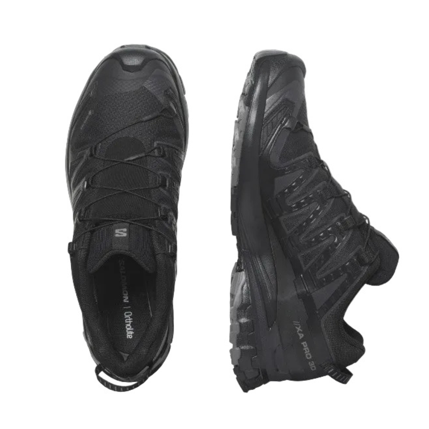 Salomon Men's XA Pro 3D V9 Gore-TEX Sneaker, Black/Phantom/Pewter - Ndoros