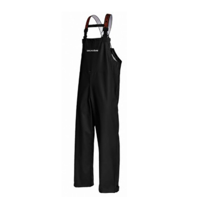 Grundens Men’s Neptune Bib Pants, Black