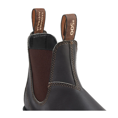 Blundstone 500 Original Series Unisex Boot, Stout Brown - Ndoros