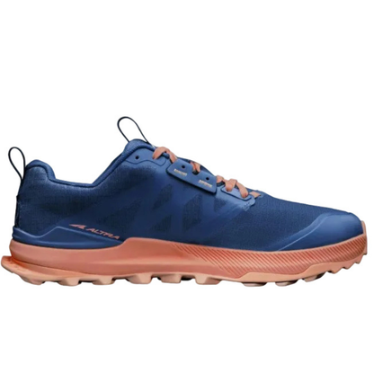 Altra Lone Peak 8 Trail Running Shoes For Women, Navy/Coral - Ndoros