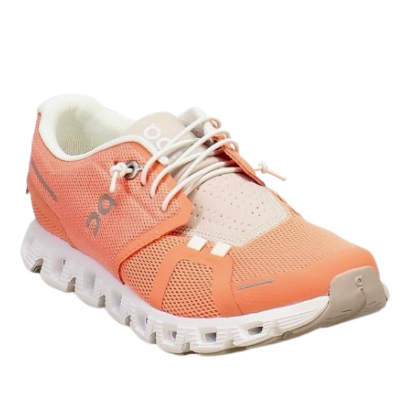 On Cloud Women's Cloud 5 Running Shoes, Flamingo / Pearl - Ndoros