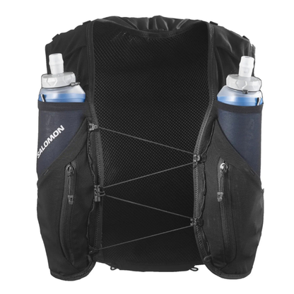 Salomon Unisex Advance Skin 12 | 12 Liter Hydration Trail Running Vest Black - Ndoros