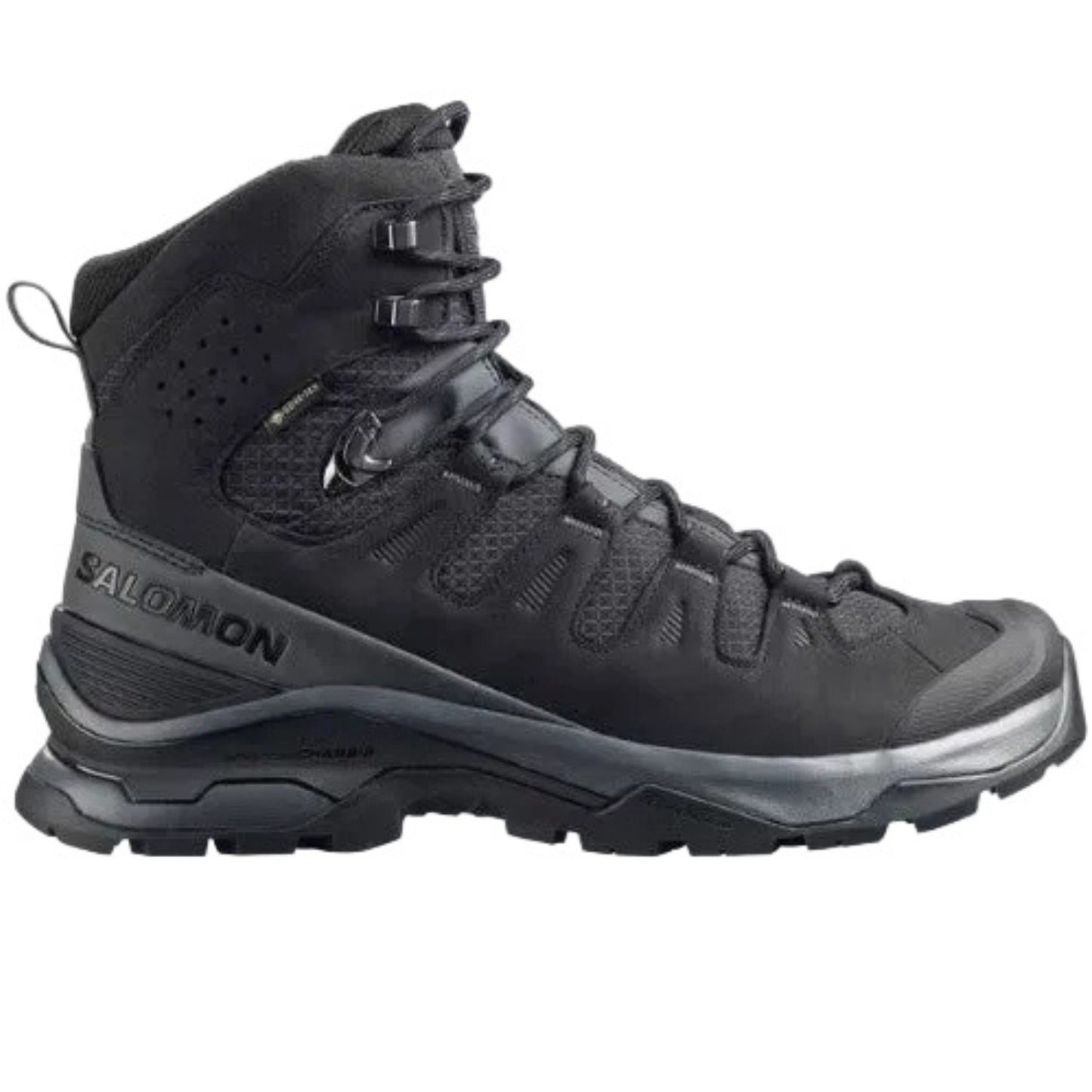 Salomon Men's Quest 5 GTX Hiking Shoe, Asphalt/Black