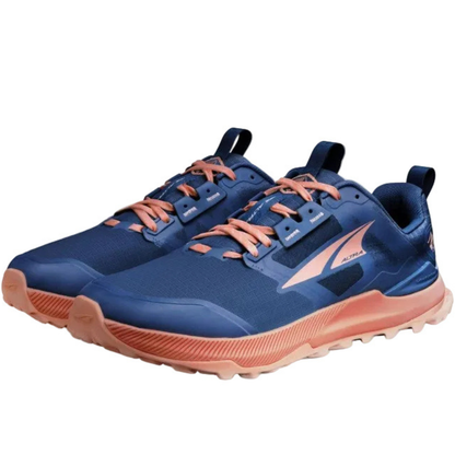 Altra Lone Peak 8 Trail Running Shoes For Women, Navy/Coral - Ndoros
