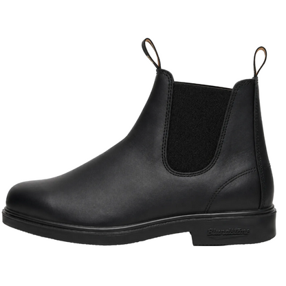 Blundstone Unisex Dress Series 063 Chelsea Boots, Wide Chisel Toe Boots with Cushioned Midsole and Premium Leather, Black - Ndoros