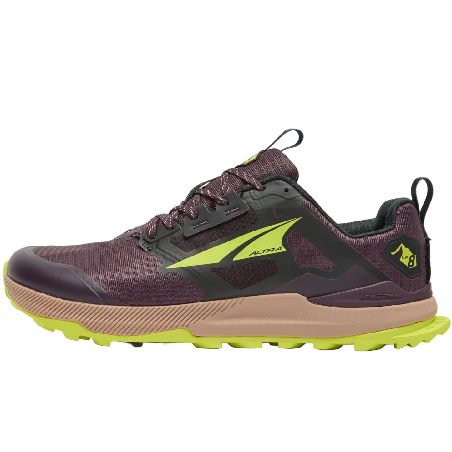 Altra Lone Peak 8 Trail Running Shoes For Women, Dark Purple - Ndoros