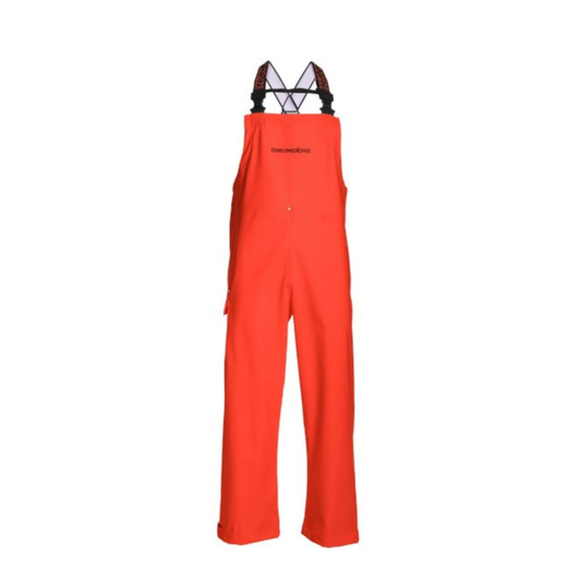 Grundens Men’s Neptune Bib Pants, Orange