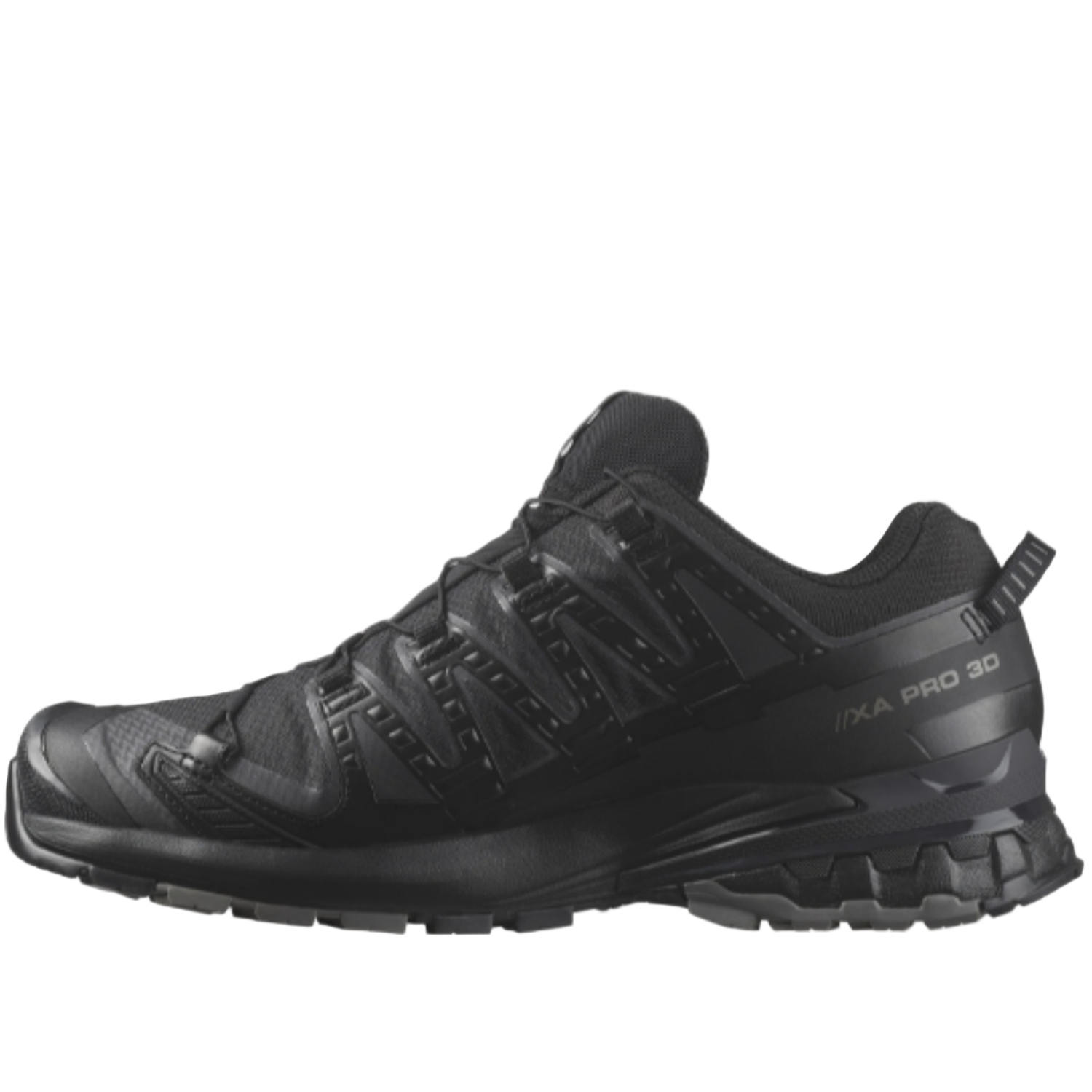 Salomon Men's XA Pro 3D V9 Sneaker, Black/Phantom/Pewter - Ndoros