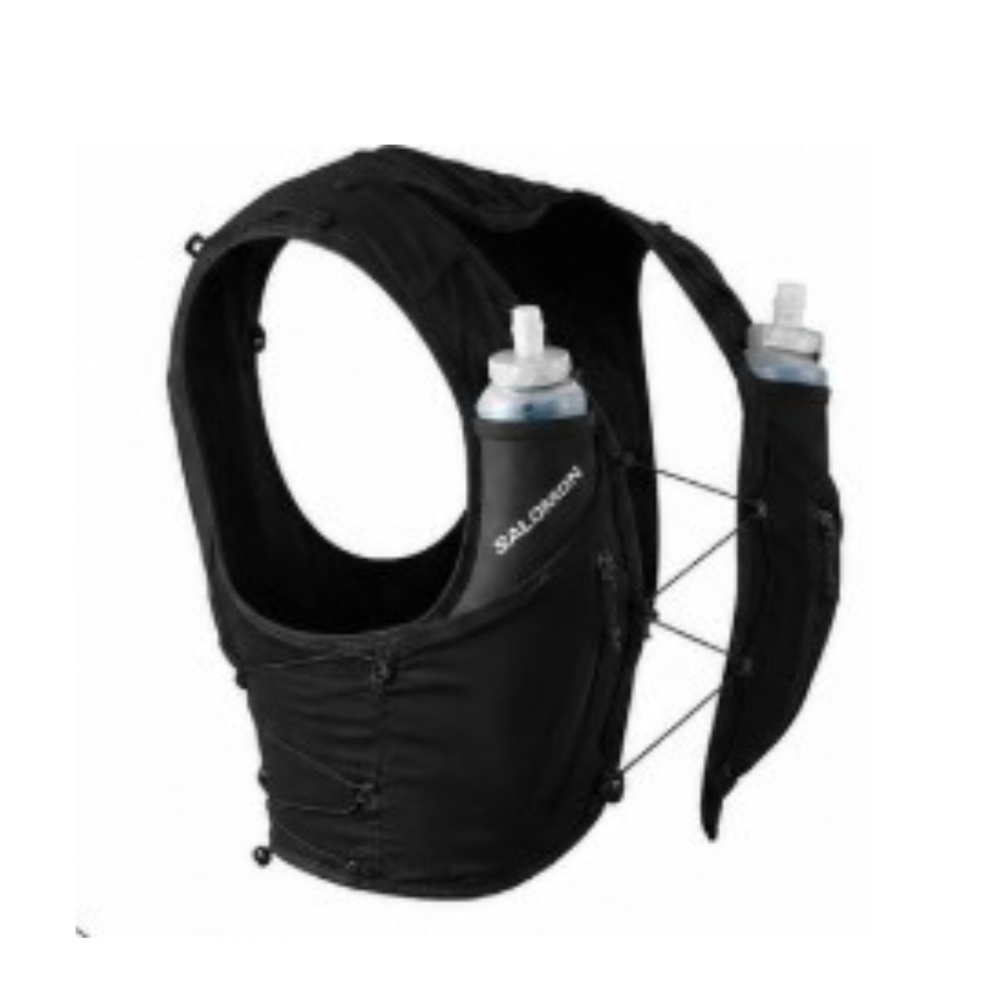 Salomon Unisex Advance Skin 12 | 12 Liter Hydration Trail Running Vest Black - Ndoros