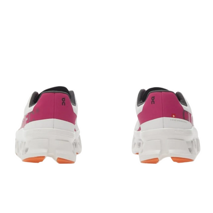 On Cloud Women's Cloudmonster  Running Shoes, Undyed-white / Aurora