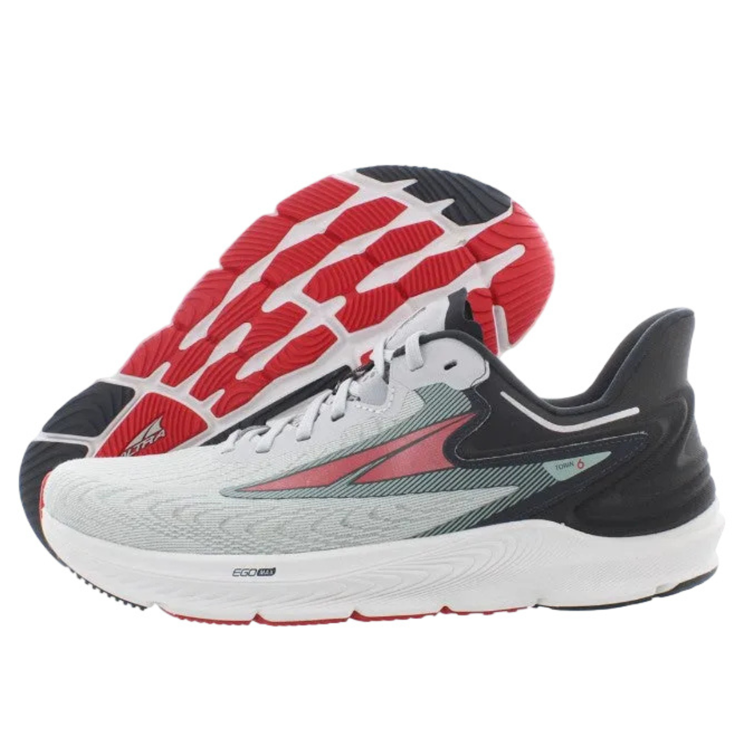 Altra Torin 6 Road Running Shoes  Men, Gray/Red - Ndoros