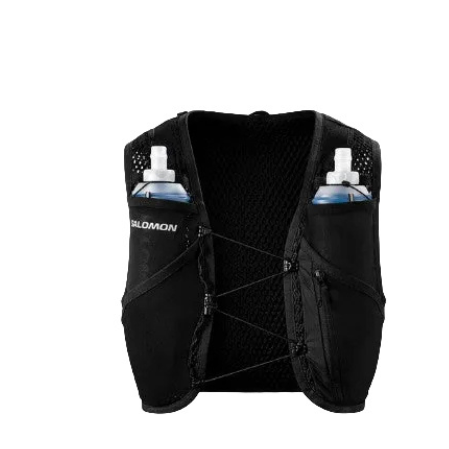 Salomon Unisex Active  Skin 5 | 5 Liter Hydration Trail Running Vest Black