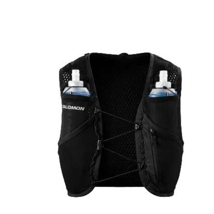 Salomon Unisex Active  Skin 5 | 5 Liter Hydration Trail Running Vest Black