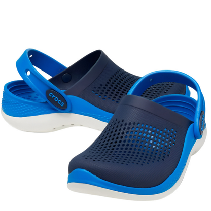 Crocs Toddlers Literade 360 Clog Navy/ Brigth Cobalt