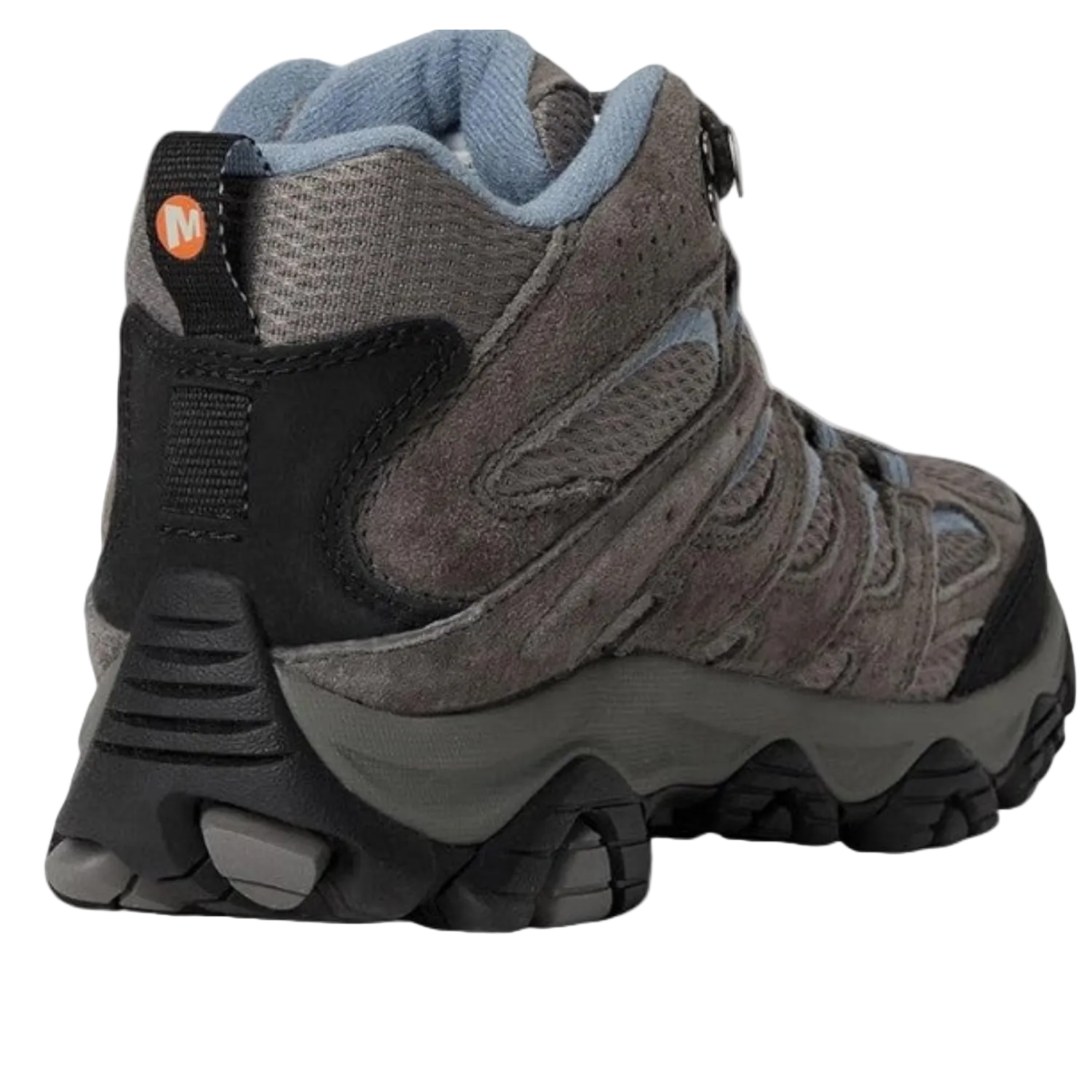 Merrell Women's Moab 3 Mid Waterproof Hiking Boots, Granite, Wide - Ndoros