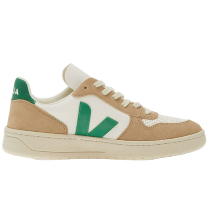 Veja Men V-12 White/Emeraude/Sahara Sneakers