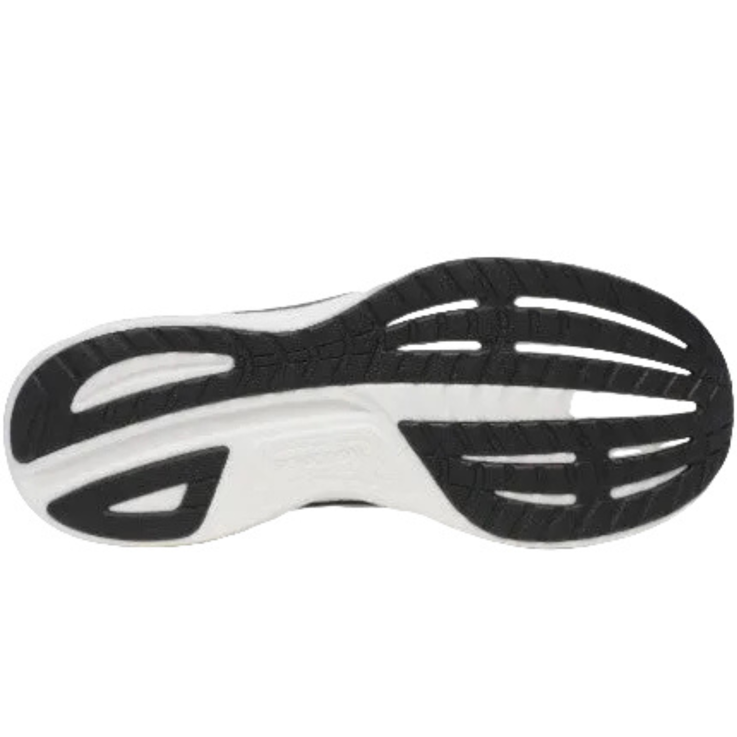 Saucony Men's Ride 18 Sneaker, Black/White, Wide - Ndoros