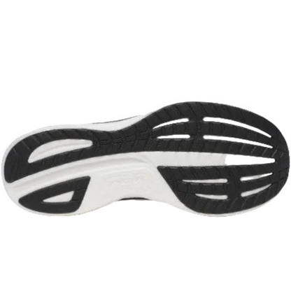 Saucony Men's Ride 18 Sneaker, Black/White, Wide - Ndoros