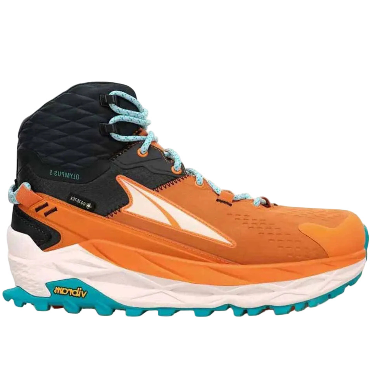 Altra Olympus 5 Hike Mid GTX Hiking Boots For Women, Gray/Orange