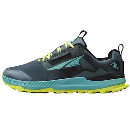 Altra Lone Peak 8 Trail Running Shoes For Men, Black/Green - Ndoros