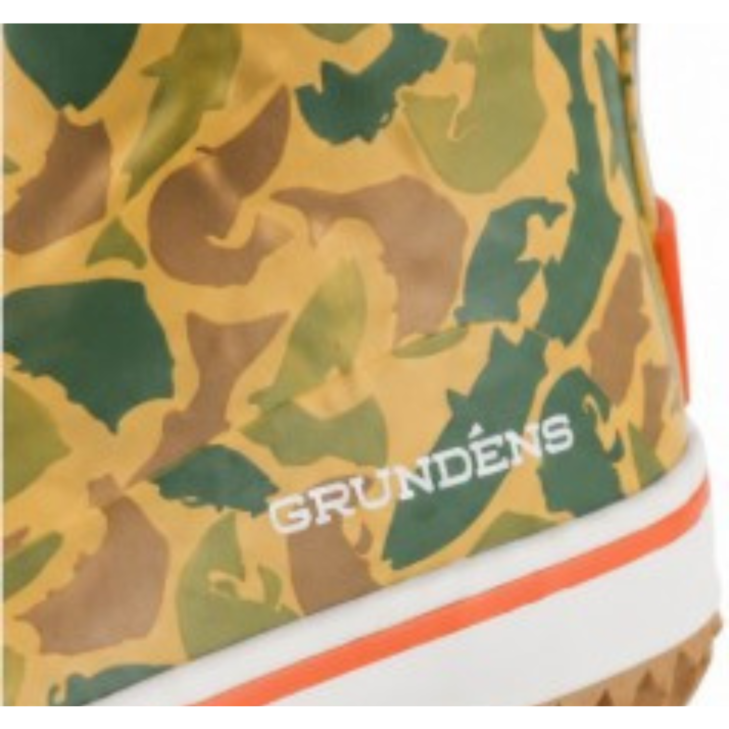 Grundens Kid's Guppy Rain Boots Waterproof, Fish Camo