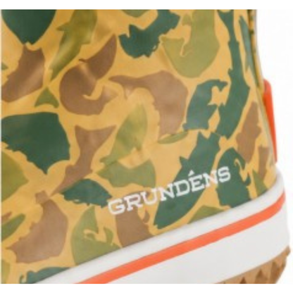 Grundens Kid's Guppy Rain Boots Waterproof, Fish Camo