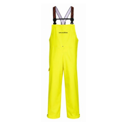 Grundens Men’s Neptune Bib Pants, Hi-Vis Yellow